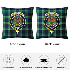 Abercrombie Tartan Crest Pillow Cover