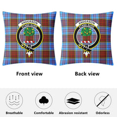 Anderson Modern Tartan Crest Pillow Cover