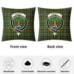 Bisset Tartan Crest Pillow Cover