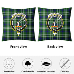 Blackadder Tartan Crest Pillow Cover