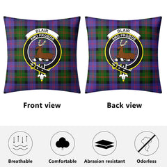 Blair Modern Tartan Crest Pillow Cover