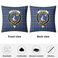 Cooper Ancient Tartan Crest Pillow Cover