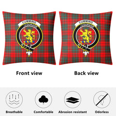 Cumming Modern Tartan Crest Pillow Cover