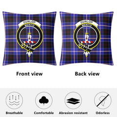 Dunlop Modern Tartan Crest Pillow Cover