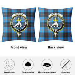 Garden Tartan Crest Pillow Cover