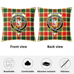 Gibson Tartan Crest Pillow Cover