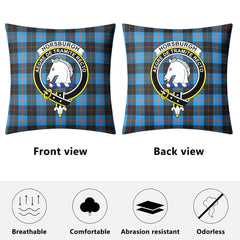 Horsburgh Tartan Crest Pillow Cover