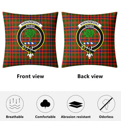 Kinninmont Tartan Crest Pillow Cover