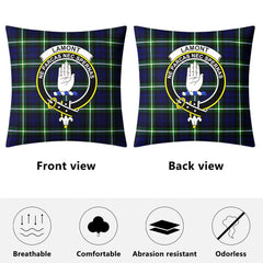 Lamont Modern Tartan Crest Pillow Cover