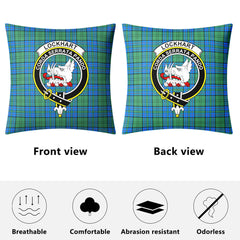 Lockhart Tartan Crest Pillow Cover