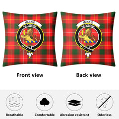 MacFie Tartan Crest Pillow Cover