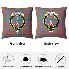 MacIntyre Ancient Tartan Crest Pillow Cover