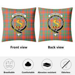 MacKintosh Ancient Tartan Crest Pillow Cover