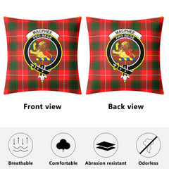 MacPhee Modern Tartan Crest Pillow Cover