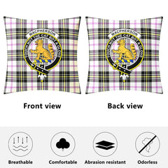 MacPherson Dress Ancient Tartan Crest Pillow Cover