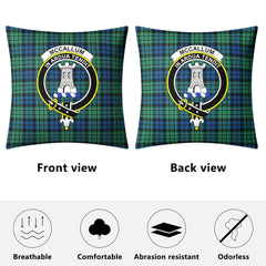 McCallum Ancient Tartan Crest Pillow Cover