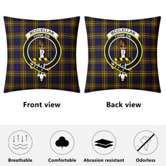 McClellan Modern Tartan Crest Pillow Cover