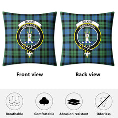 McKay Ancient Tartan Crest Pillow Cover