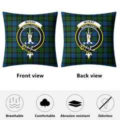 McKay Modern Tartan Crest Pillow Cover