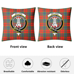 McLean of Duart Ancient Tartan Crest Pillow Cover