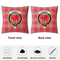 Moubray Tartan Crest Pillow Cover