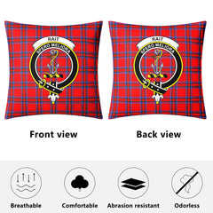 Rait Tartan Crest Pillow Cover