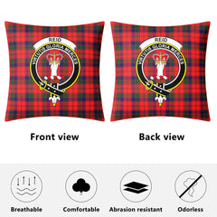 Reid Modern Tartan Crest Pillow Cover