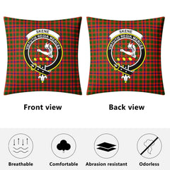 Skene Modern Tartan Crest Pillow Cover