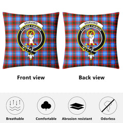 Skirving Tartan Crest Pillow Cover