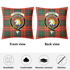 Stewart of Appin Ancient Tartan Crest Pillow Cover