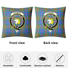 Stewart of Appin Hunting Ancient Tartan Crest Pillow Cover