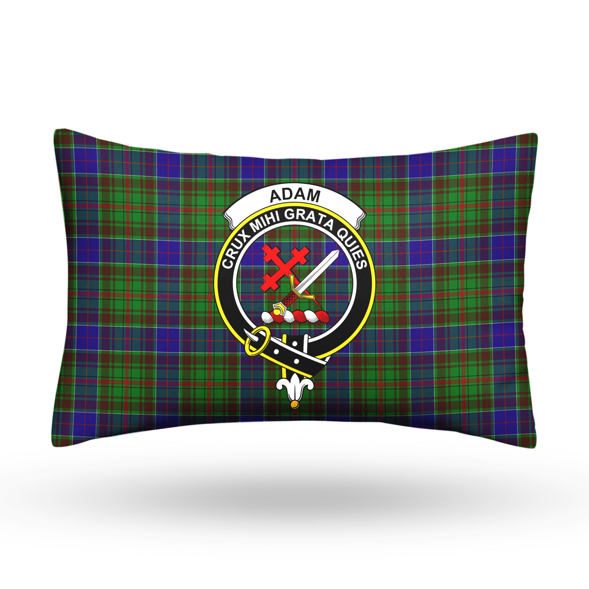 Adam Tartan Crest Pillow Cover