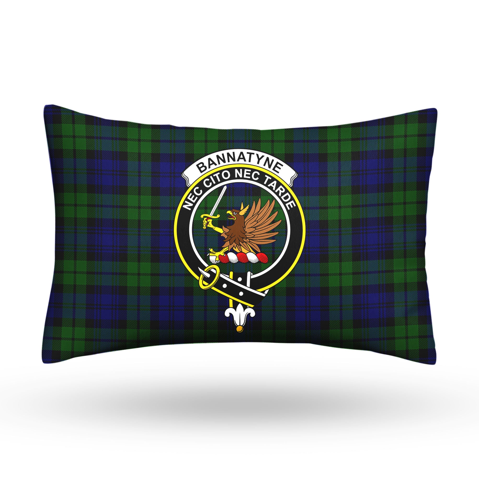 Bannatyne Tartan Crest Pillow Cover