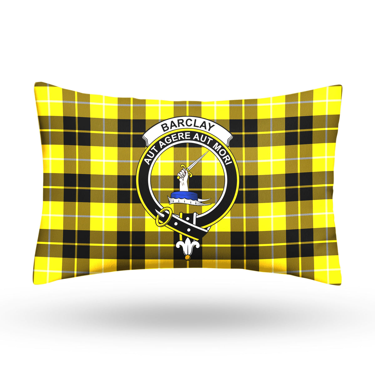 Barclay Dress Modern Tartan Crest Pillow Cover