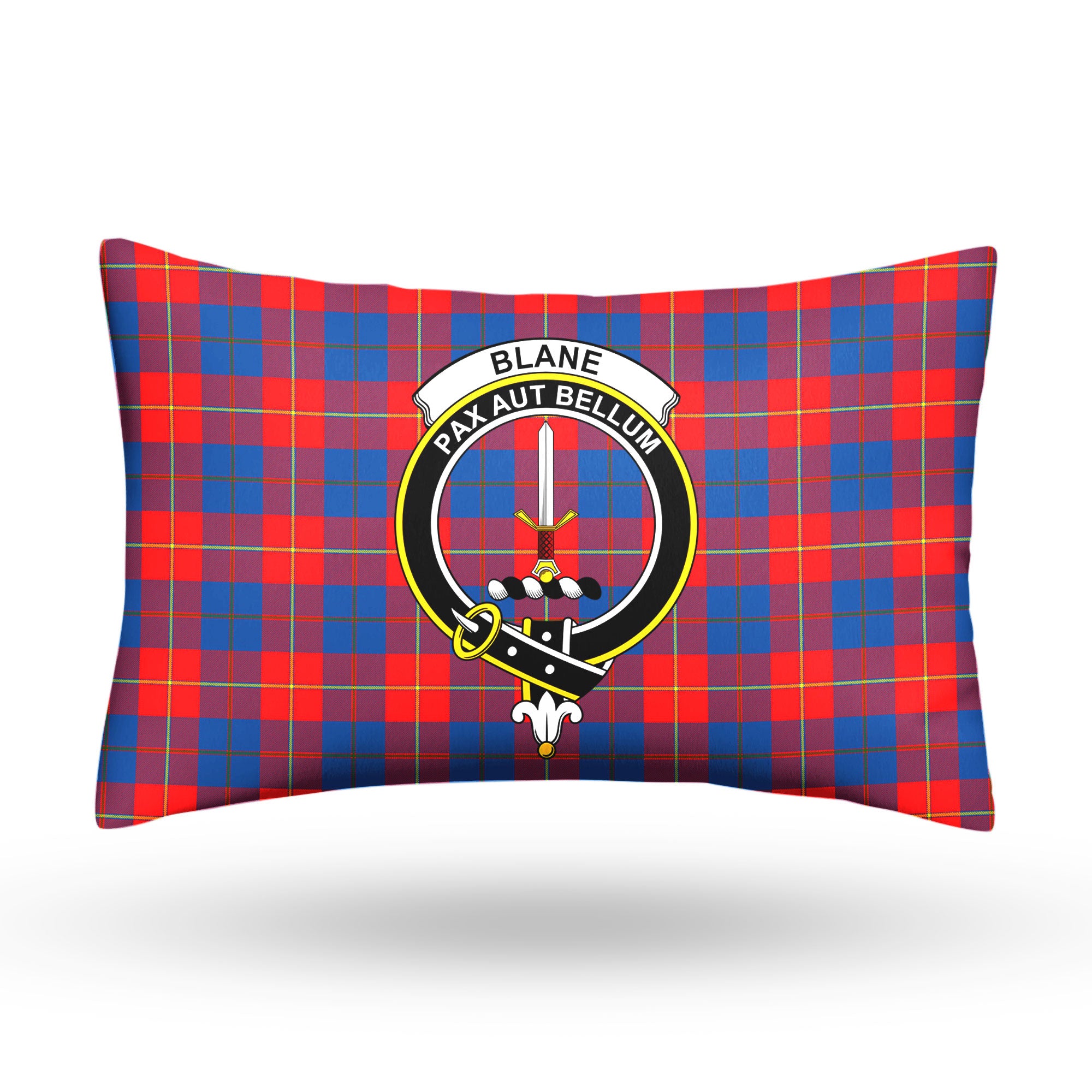 Blane Tartan Crest Pillow Cover