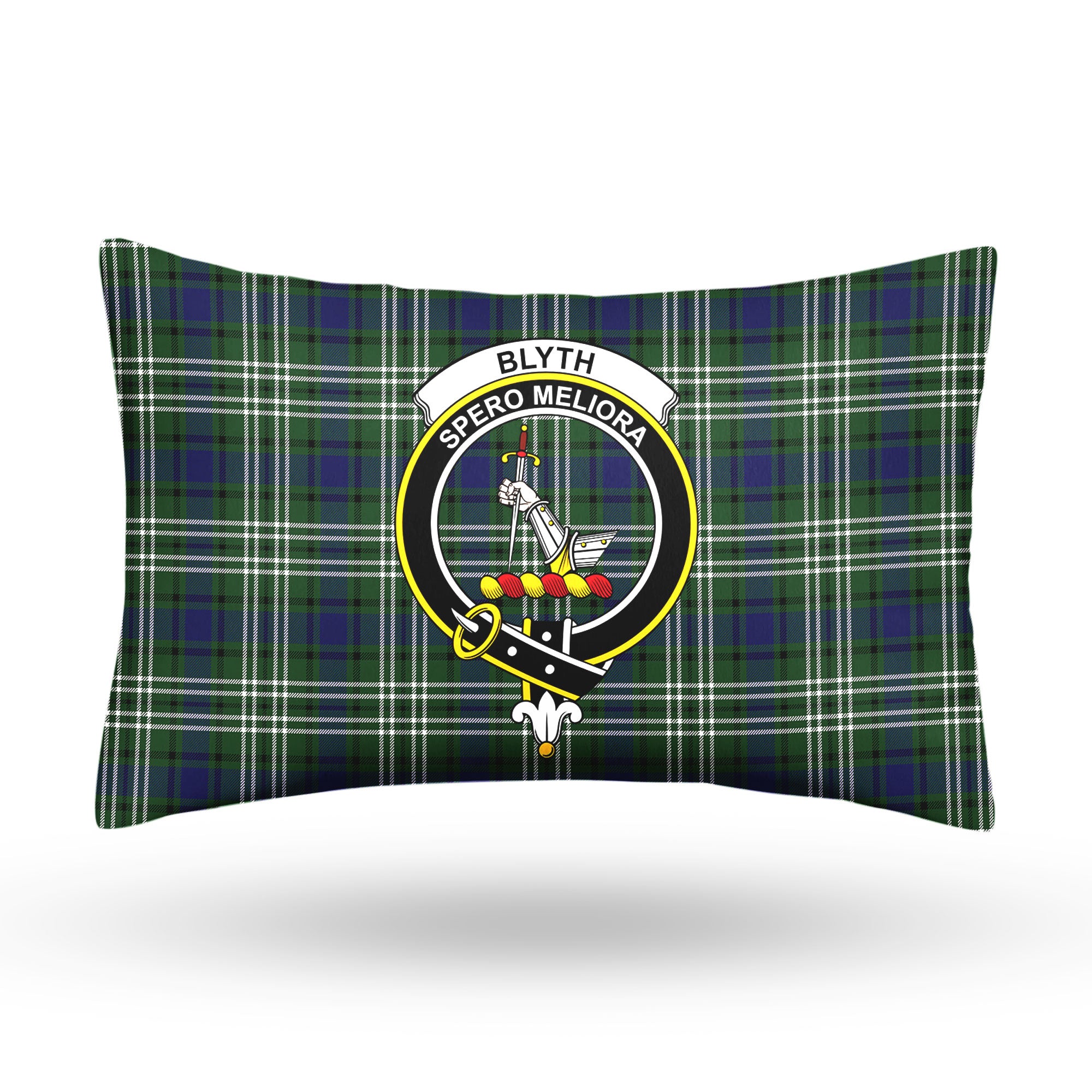 Blyth Tartan Crest Pillow Cover