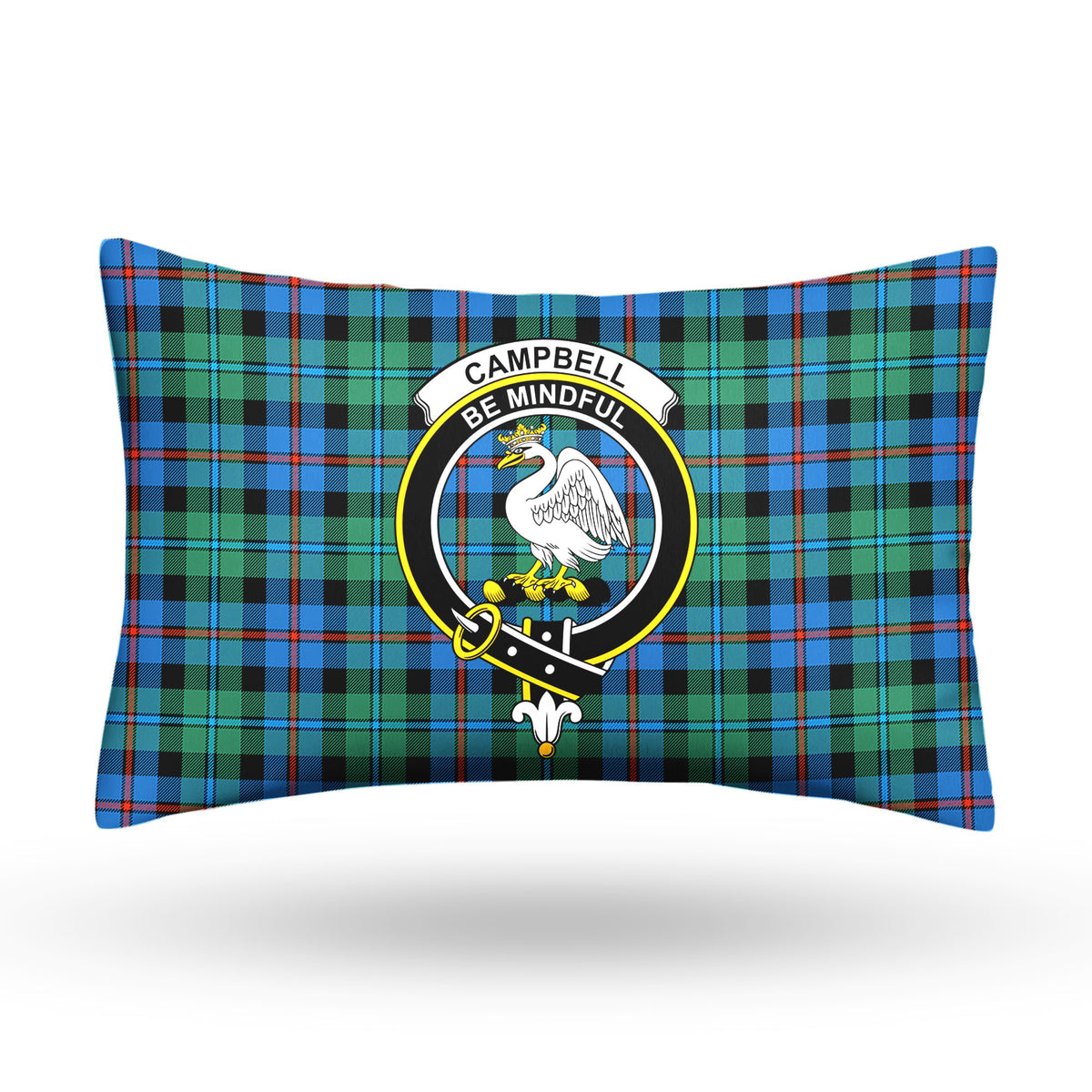 Campbell of Cawdor Ancient Tartan Crest Pillow Cover