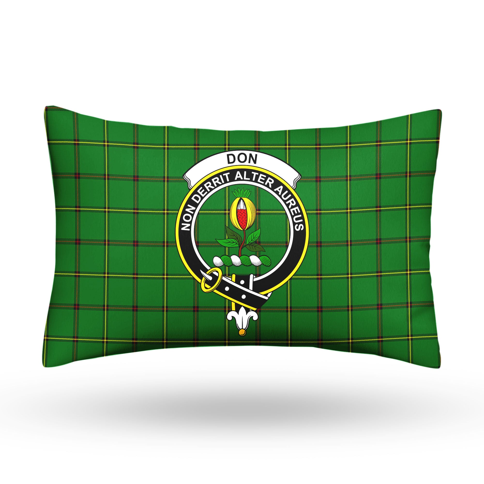 Don Tartan Crest Pillow Cover