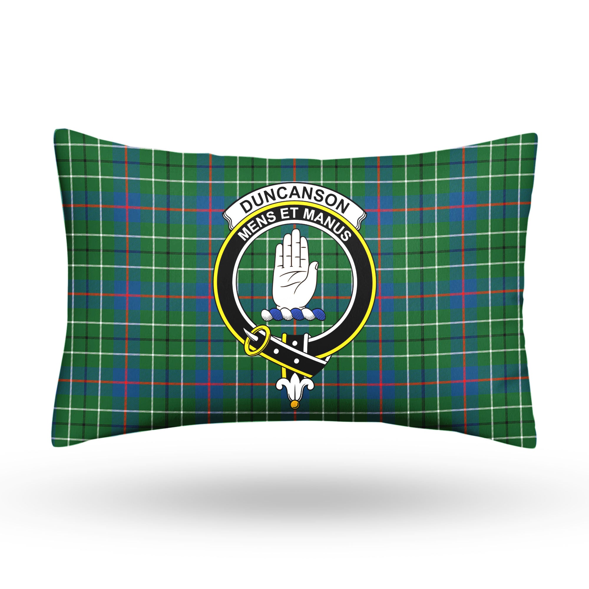 Duncanson Tartan Crest Pillow Cover