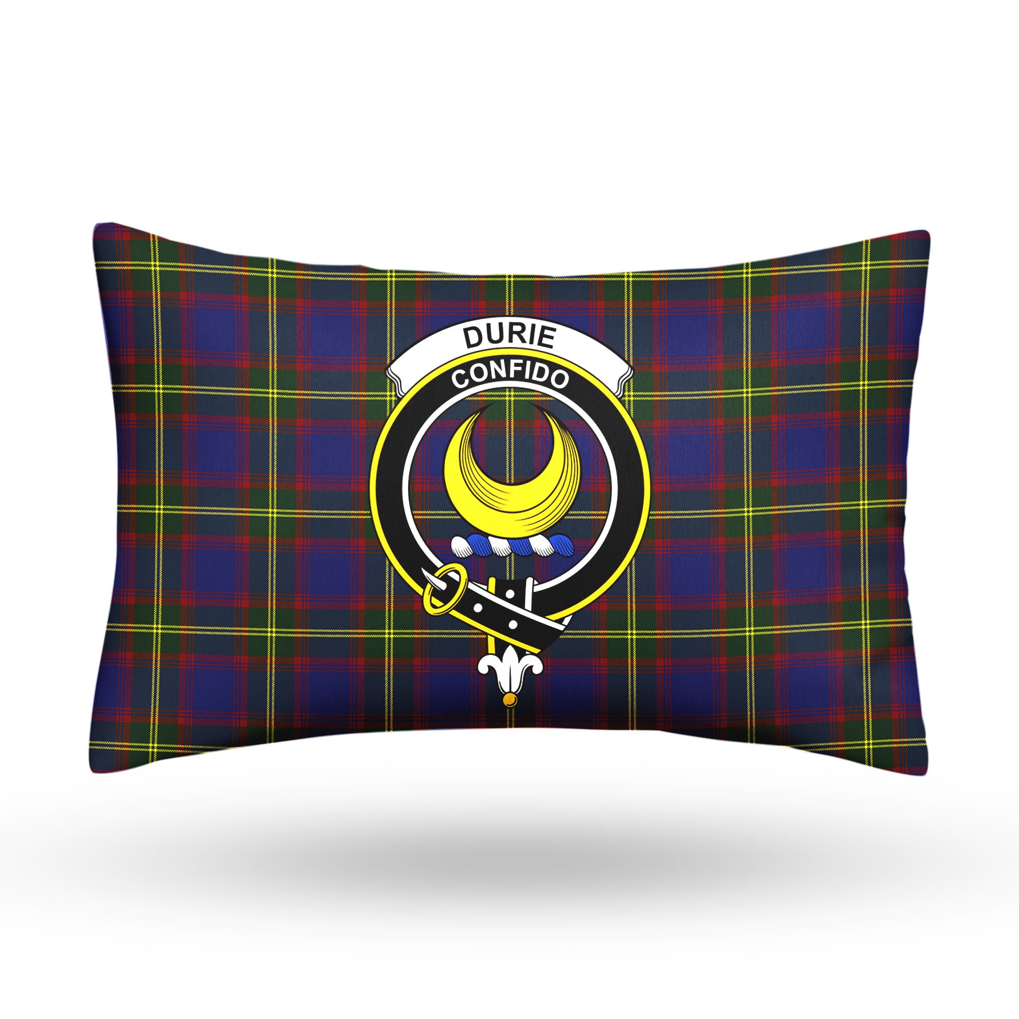 Durie Tartan Crest Pillow Cover