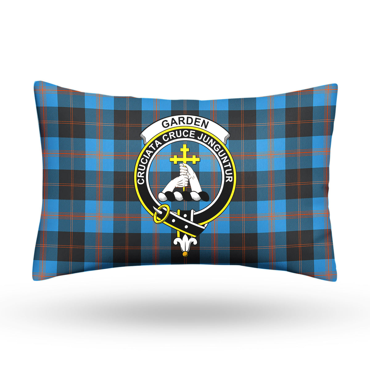 Garden Tartan Crest Pillow Cover