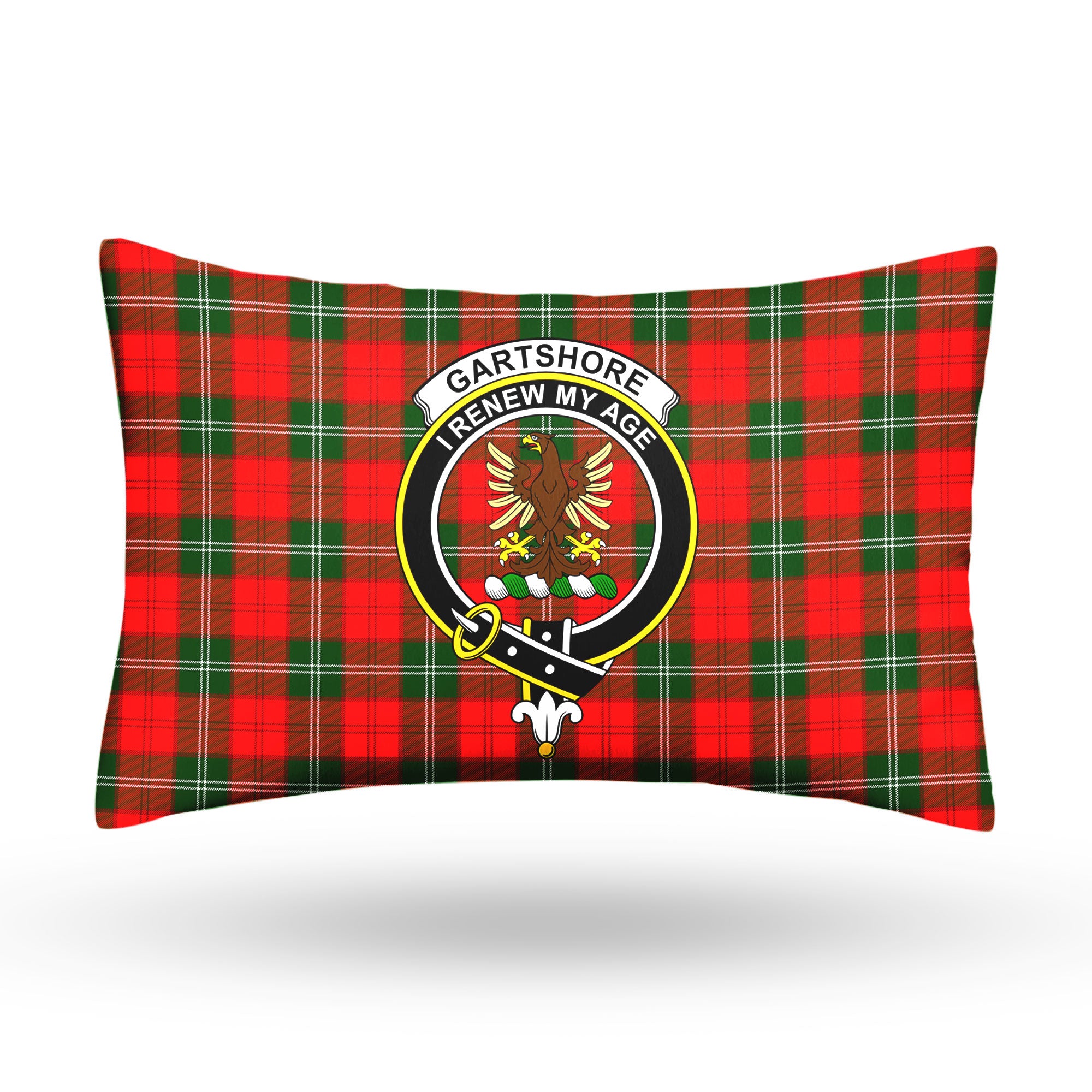 Gartshore Tartan Crest Pillow Cover