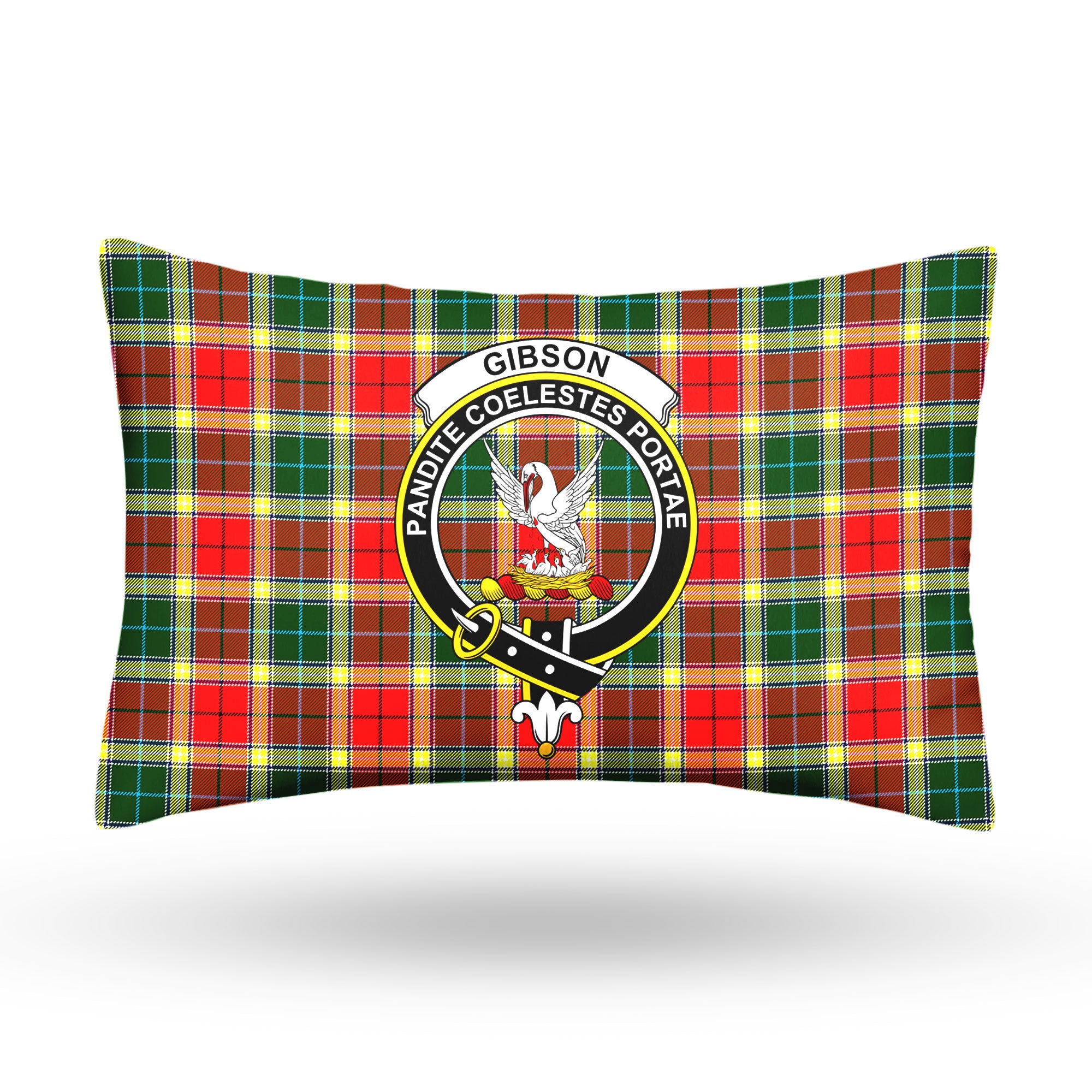 Gibson Tartan Crest Pillow Cover