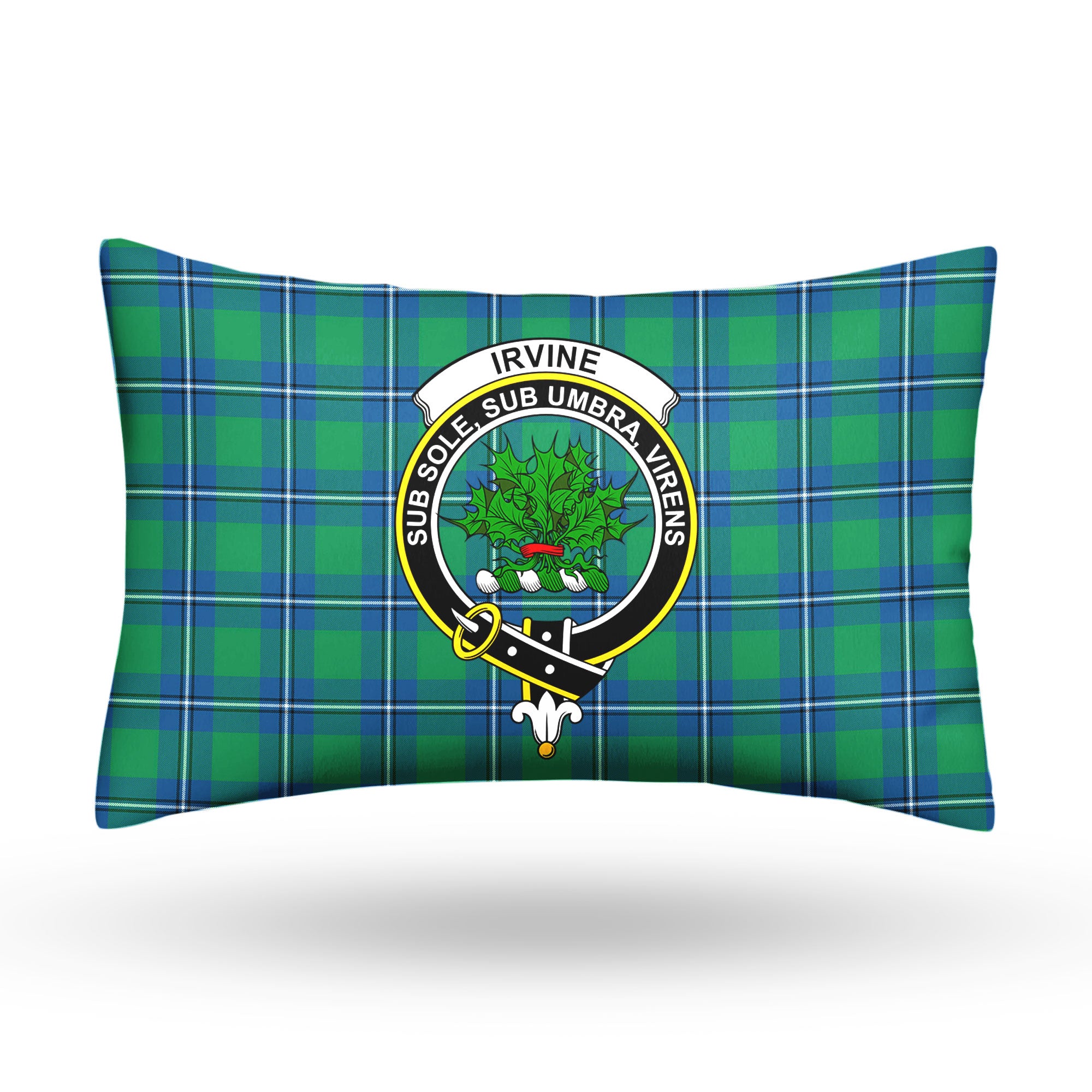 Irvine Ancient Tartan Crest Pillow Cover