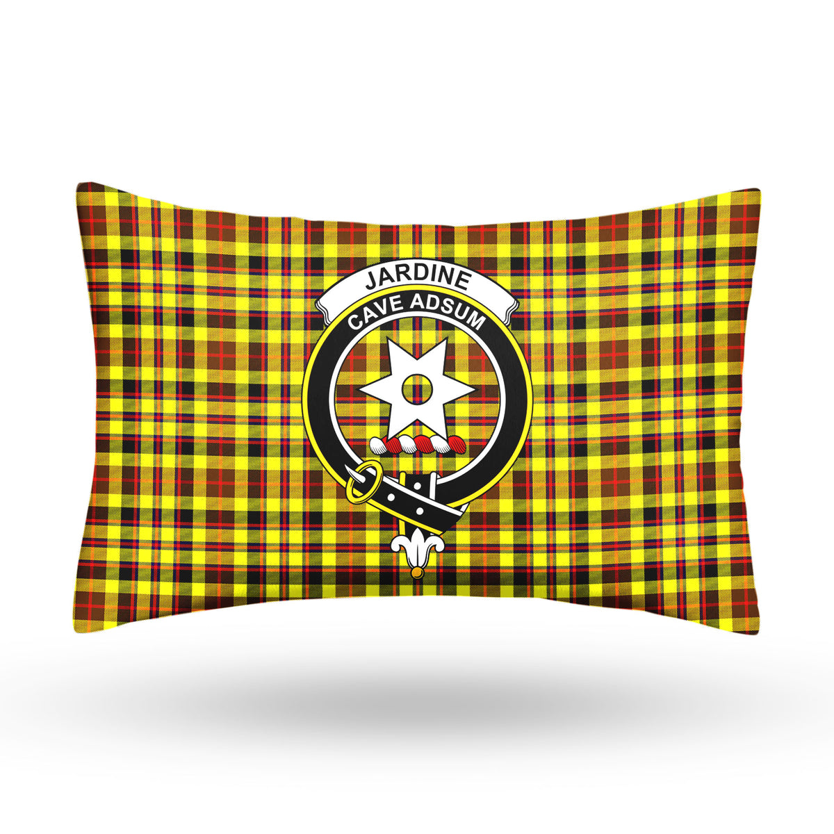 Jardine Tartan Crest Pillow Cover