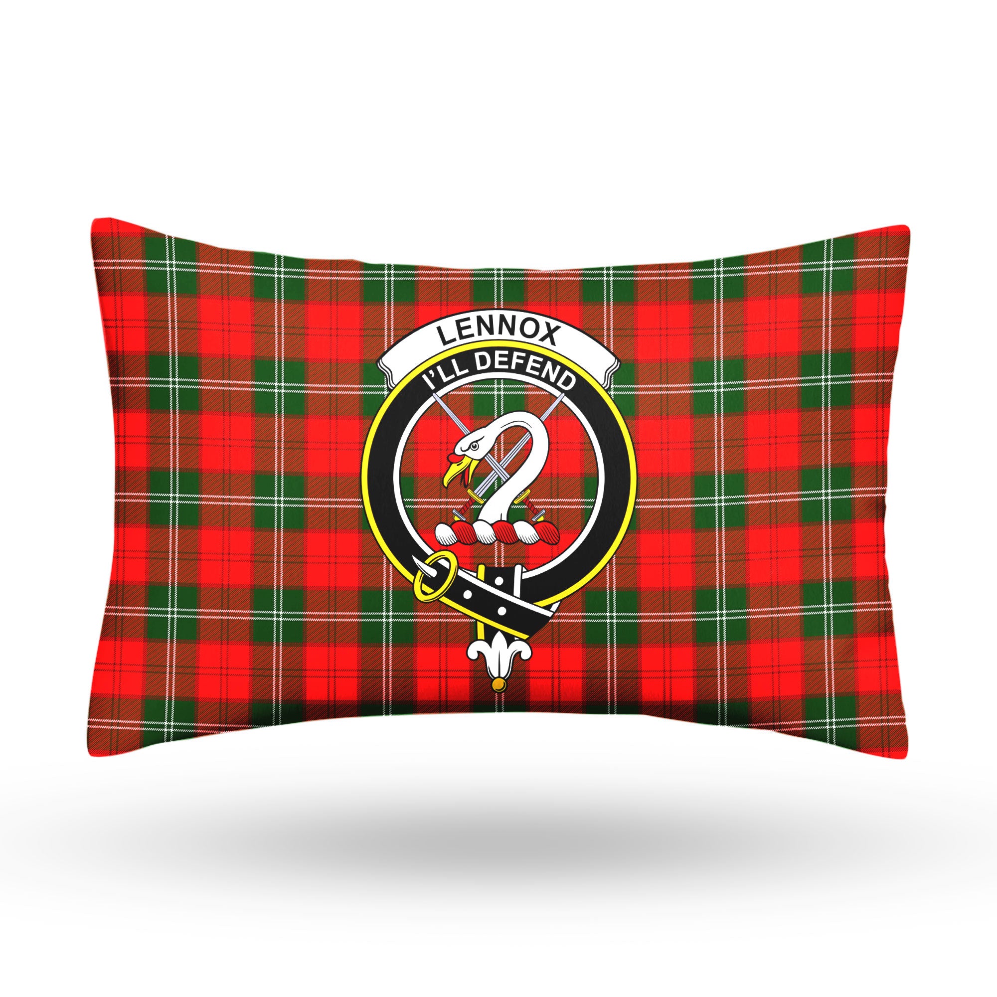 Lennox Tartan Crest Pillow Cover