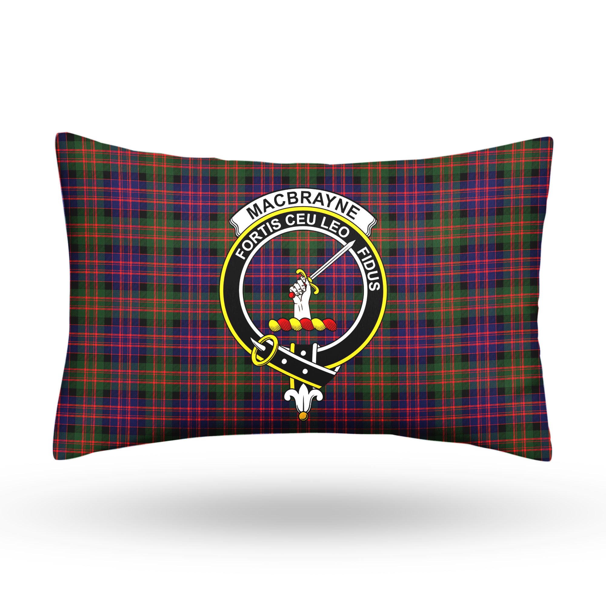 MacBrayne Tartan Crest Pillow Cover