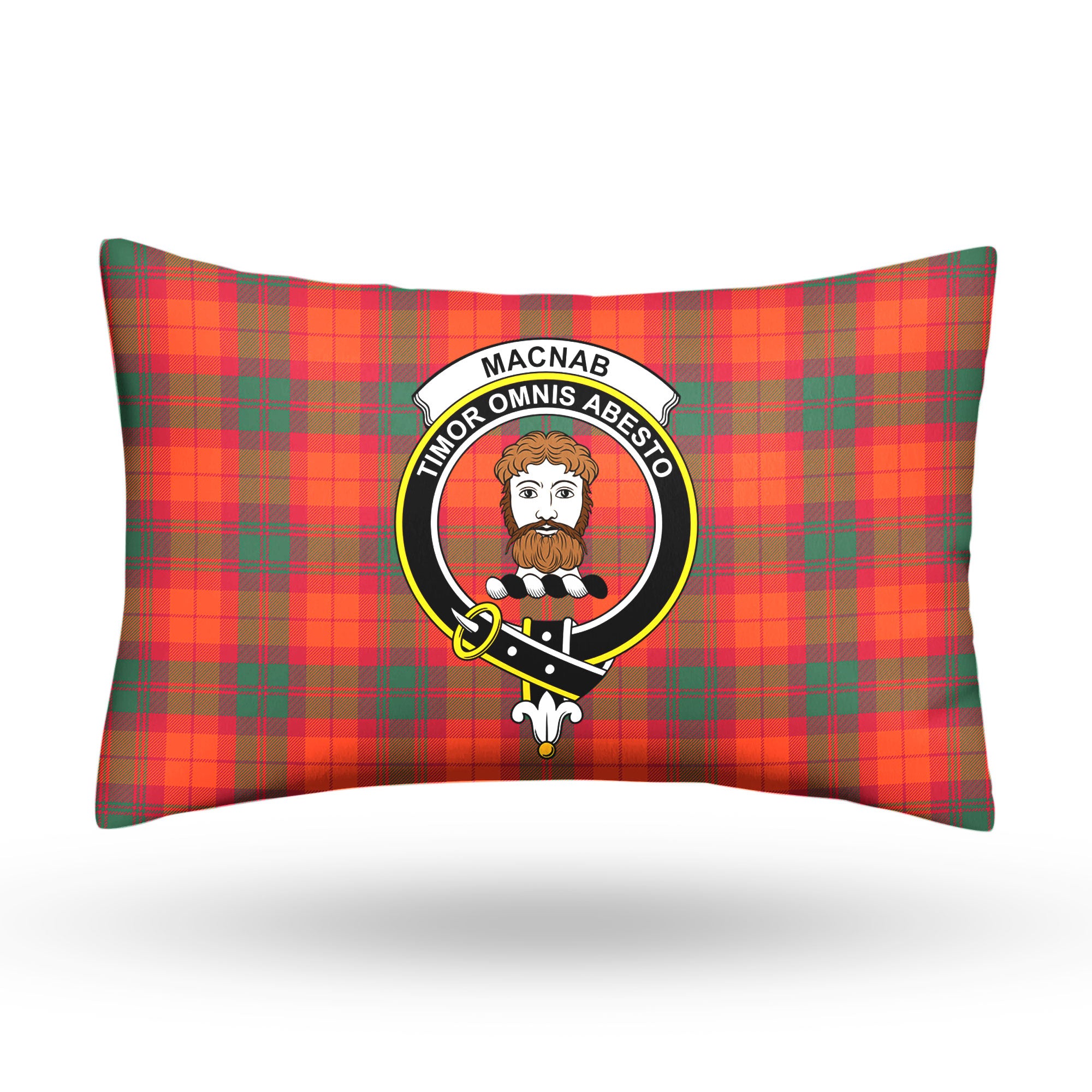 MacNab Ancient Tartan Crest Pillow Cover