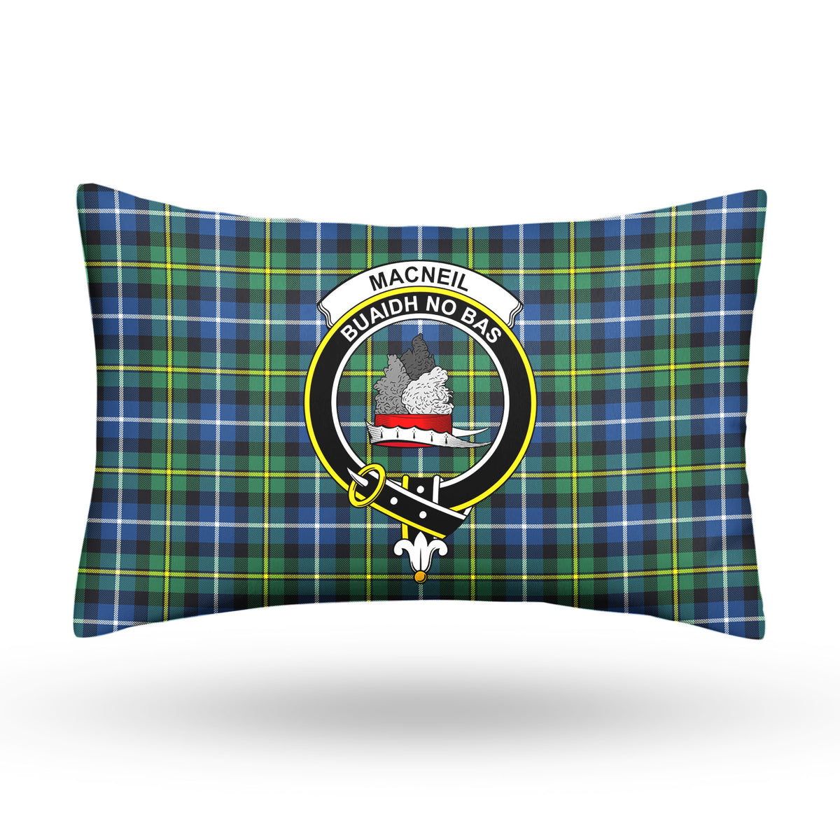 MacNeil of Barra Ancient Tartan Crest Pillow Cover