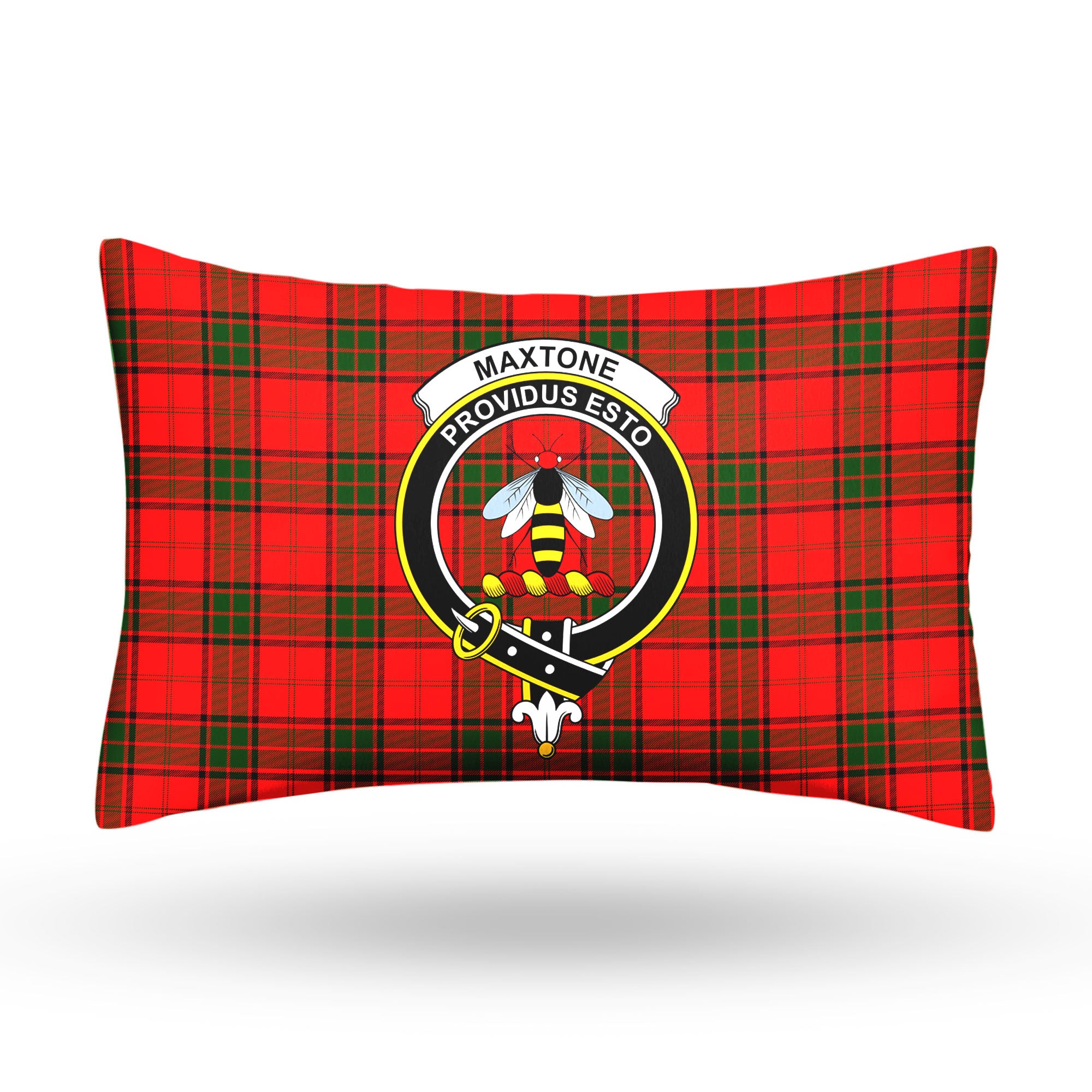 Maxtone Tartan Crest Pillow Cover